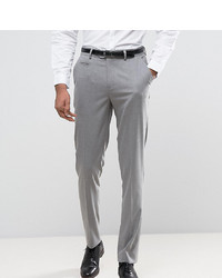 ASOS DESIGN Asos Tall Skinny Smart Trousers In Grey