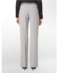 Calvin Klein Straight Fit Belted Suit Pants