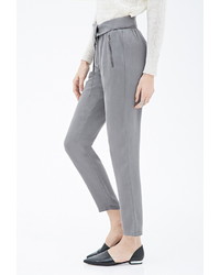 Forever 21 Contemporary Origami Waist Zipper Trousers