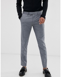 Farah Smart Farah Henderson Skinny Fit Trousers In Grey
