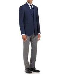 Ralph Lauren Black Label Flannel Trousers Grey