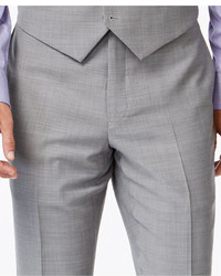 Tommy Hilfiger Grey Sharkskin Classic Fit Pants