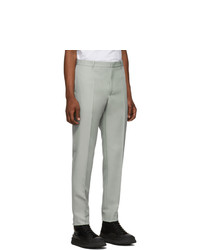 Jil Sander Grey Straight Trousers