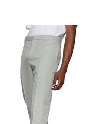 Jil Sander Grey Straight Trousers
