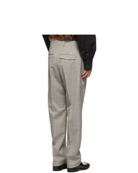Our Legacy Grey Wool 22 Chino Trousers