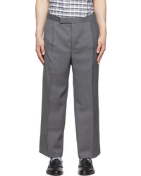 Thom Browne Grey Wool Trousers