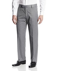 Kenneth Cole Reaction Houndstooth Slim Fit Flat Front Dress Pant