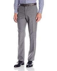 Kenneth Cole Reaction Tic Weave Slim Fit Flat Front Dress Pant