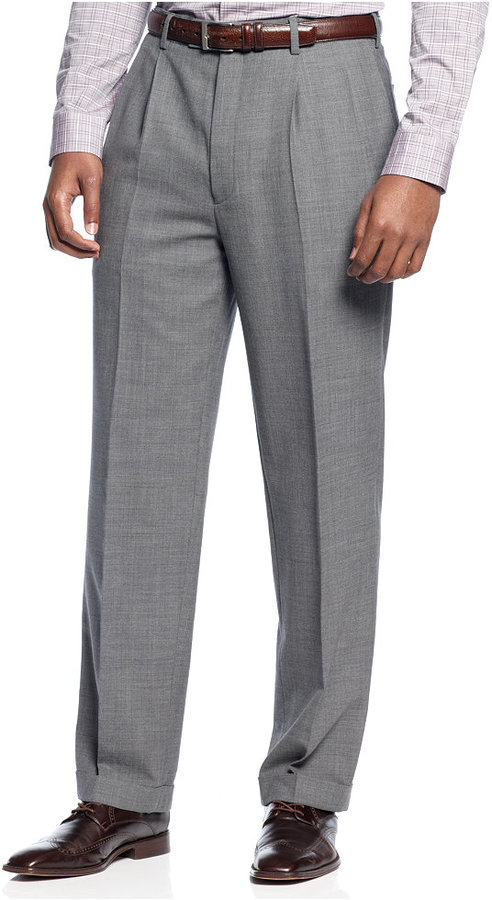 louis raphael pleated dress pants