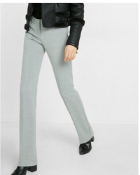 Express Low Rise Gray Barely Boot Editor Pant