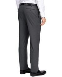 Brooks Brothers Madison Fit Plain Front Flannel Trousers