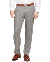 Brooks Brothers Madison Fit Plain Front Flannel Trousers