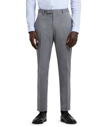 River Island Skinny Fit Twill Dress Pants In Grey At Nordstrom