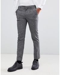 Selected Homme Smart Trousers In Straight Fit With Recycled Wool Faint Check