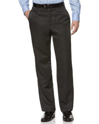 Kenneth Cole Reaction Straight Fit Texture Stria Dress Pants