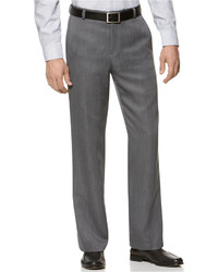 Kenneth Cole Reaction Straight Fit Texture Stria Dress Pants