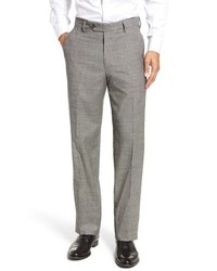 Berle Stretch Plaid Houndstooth Trousers