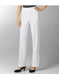 Investments The Park Ave Fit Secret Support Pull On Straight Leg Pants