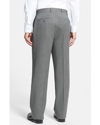 Linea Naturale Tic Weave Super 100s Wool Trousers