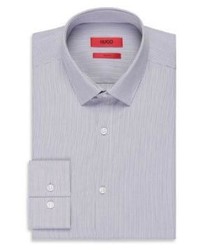 Hugo Boss Eagelx Slim Fit Point Collar Cotton Dress Shirt