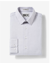 Express Extra Slim Fit Easy Care Patterned 1mx Shirt