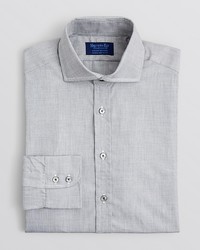 Bloomingdale's Hilditch Key Solid End On End Dress Shirt Regular Fit