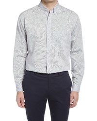 Alton Lane Howard Tailored Fit Cotton Linen Shirt