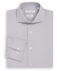Isaac Mizrahi Slim Fit Solid Cotton Dress Shirt