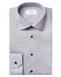 Eton Slim Fit Solid Dress Shirt
