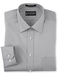 Stafford Stafford Travel Easy Care Broadcloth Dress Shirt