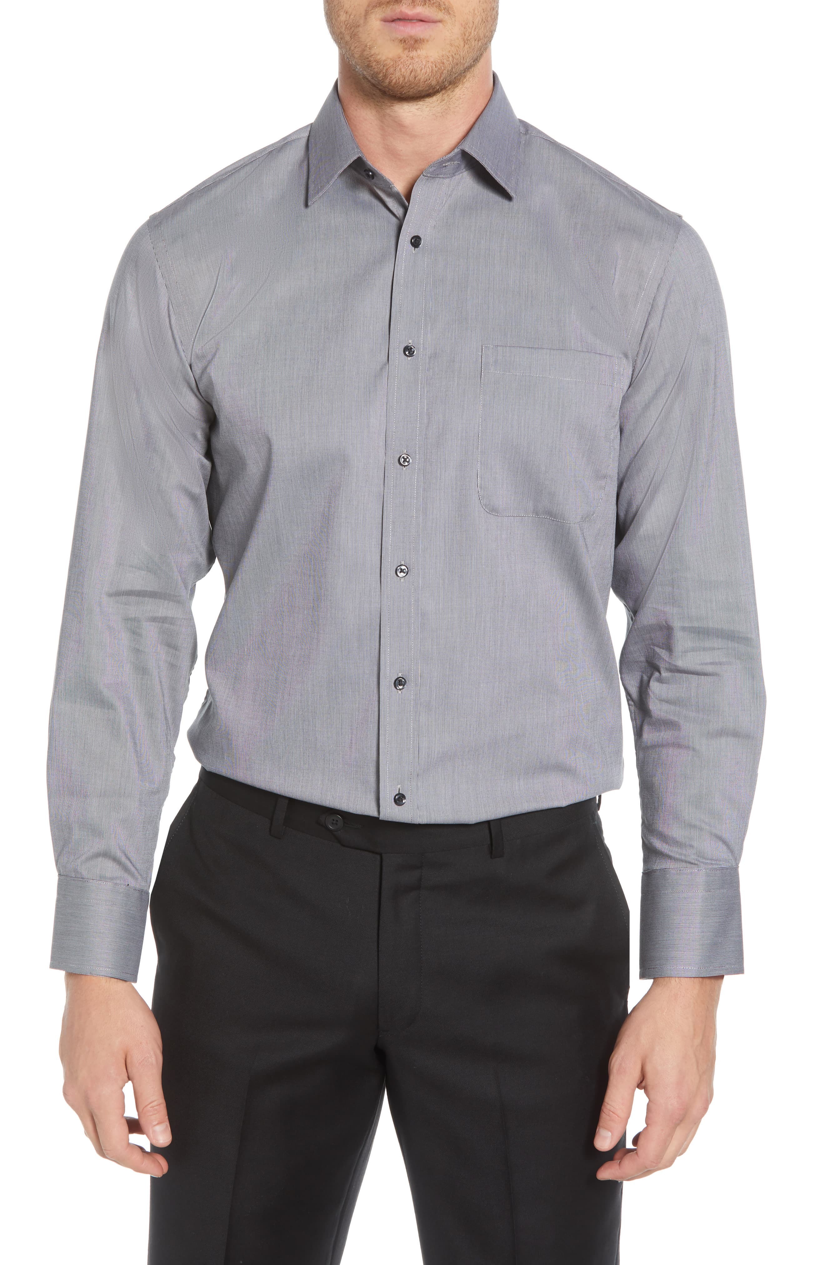 Nordstrom Men's Shop Traditional Fit Non Iron Dress Shirt, $39 ...