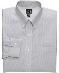 Jos. A. Bank Traveler Pinpoint Fine Line Buttondown Dress Shirt