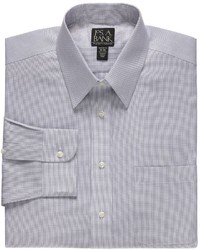 Traveler Tailored Fit Point Collar Dress Shirt Big And Tall