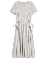 H&M Jersey Dress With Ties