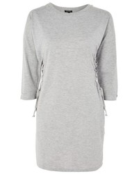 Topshop Lace Up Side Tunic Dress