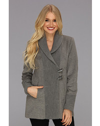 Vince Camuto Asymmetrical Toggle Knit Coat