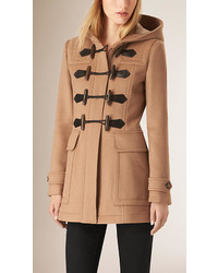 Burberry Fitted Wool Duffle Coat