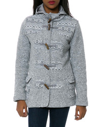 Patagonia The Better Sweater Icelandic Coat In Grey