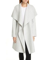 Nordstrom Signature Cascade Collar Double Face Wool Cashmere Coat