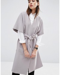 Asos Duster Coat With Kimono Sleeve