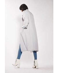 Topshop Washed 80s Duster Coat