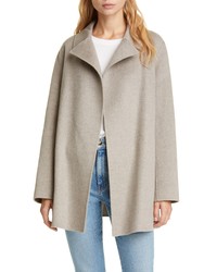 Theory Wool Cashmere Overlay Coat