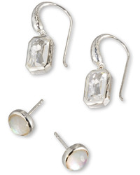 Ippolita Rock Candy Quartz Stud Dangle Earring Set
