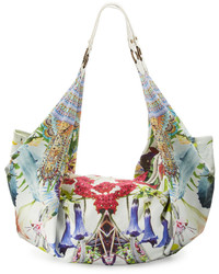 Camilla Embellished Soft Beach Bag Exotic Hypnotic