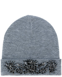 P.A.R.O.S.H. Embellished Ribbed Beanie