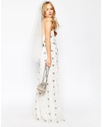 Asos Bridal Embellished Pouch Clutch Bag