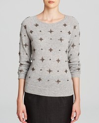 Bloomingdale's C By Embellished Cashmere Sweater