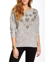 Lucky Brand Embellished Pullover
