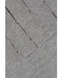 Milly Embellished Wool Sweater