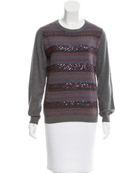 Gryphon Wool Embellished Sweater